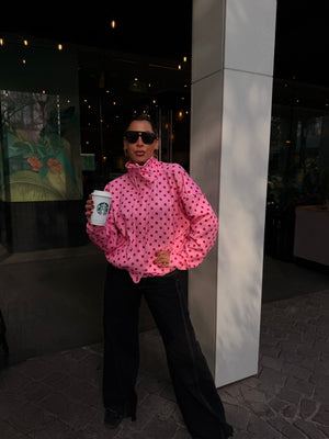 Chaqueta Pink Polka