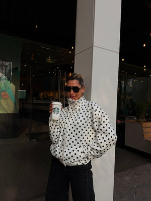 Chaqueta Flower Polka