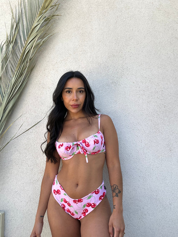 Set Top GIULIA + Bottom ZOE: Cherry Lady