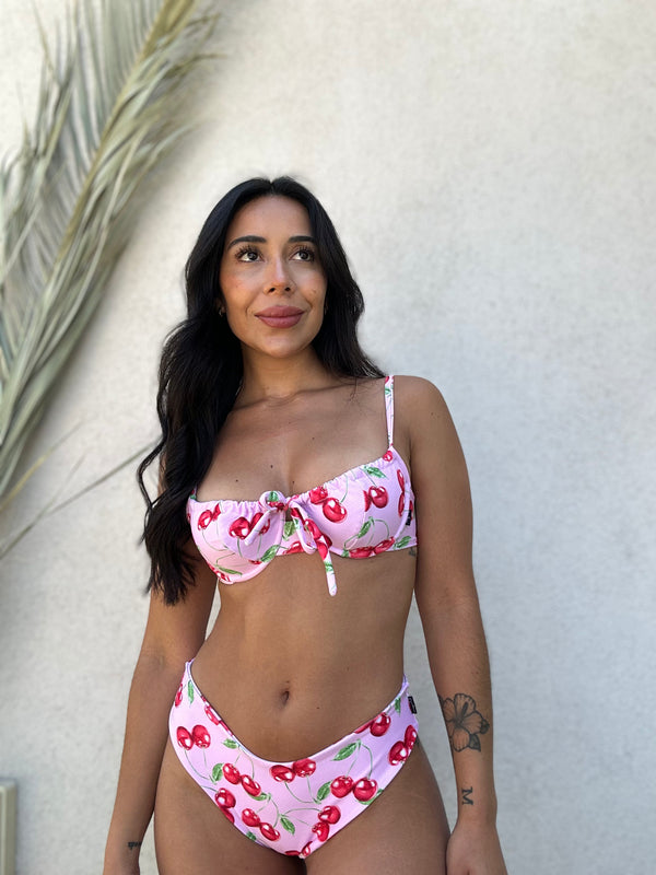 Set Top GIULIA + Bottom ZOE: Cherry Lady