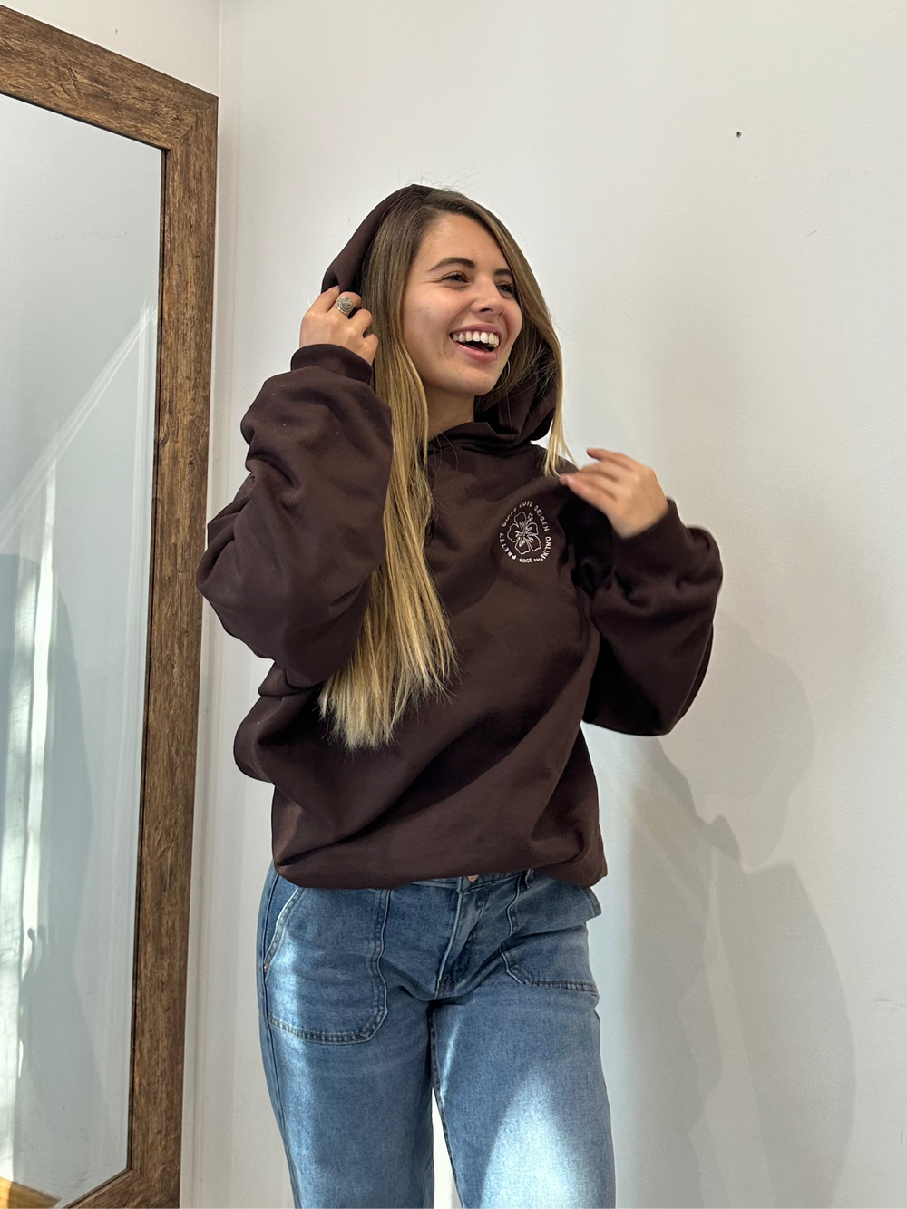 Toffee Hoodie Hibisco