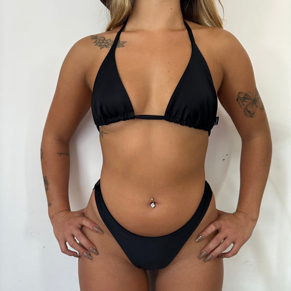 Set Top CHERRY + Bottom Sarah :  BLACK