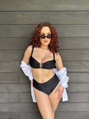 Set Top Frida + Bottom Guadalupe : Black