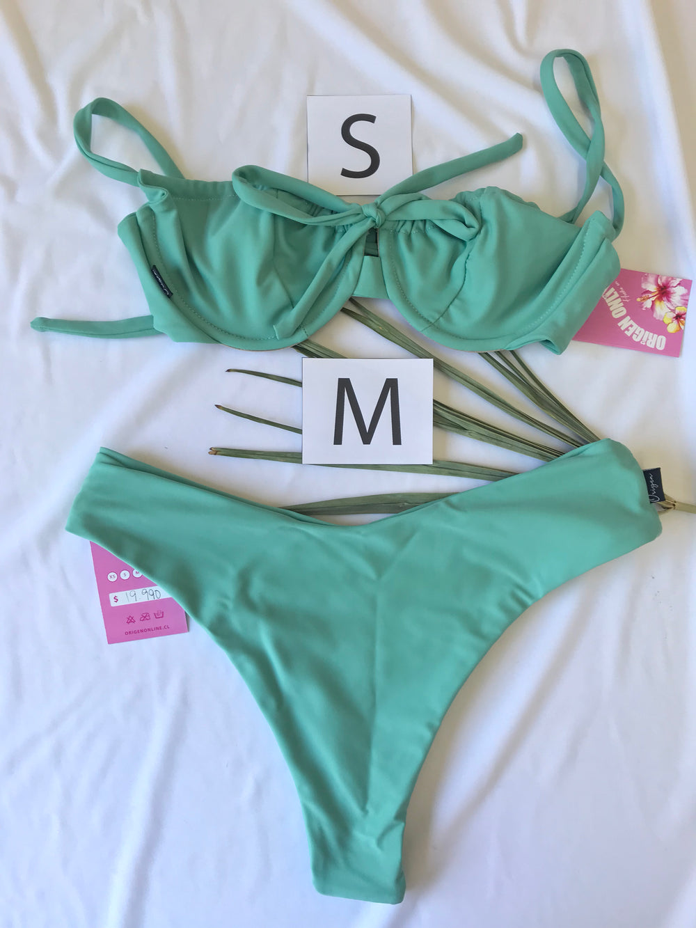 Set Top GIULIA + Bottom ZOE: ÁGATA (S/M)