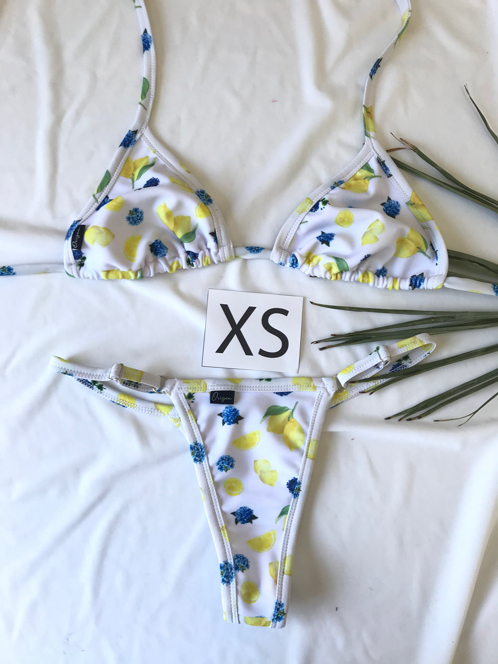 Top Roma + Bottom Micaela: LIMONE CAPRI (XS)