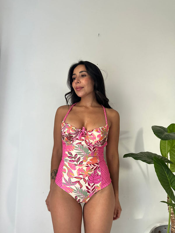 Traje de Baño Chloe: Selva Mediterranea