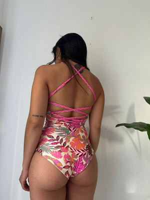 Traje de Baño Chloe: Selva Mediterranea